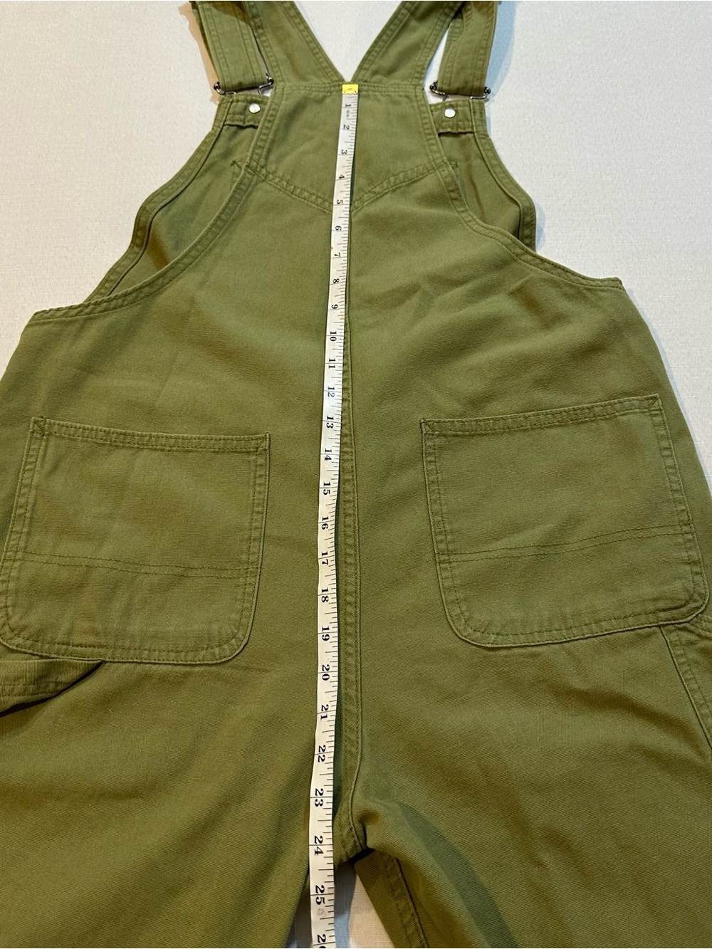 Vans Olive Green Utility Overalls Medium - Picture 15 of 16